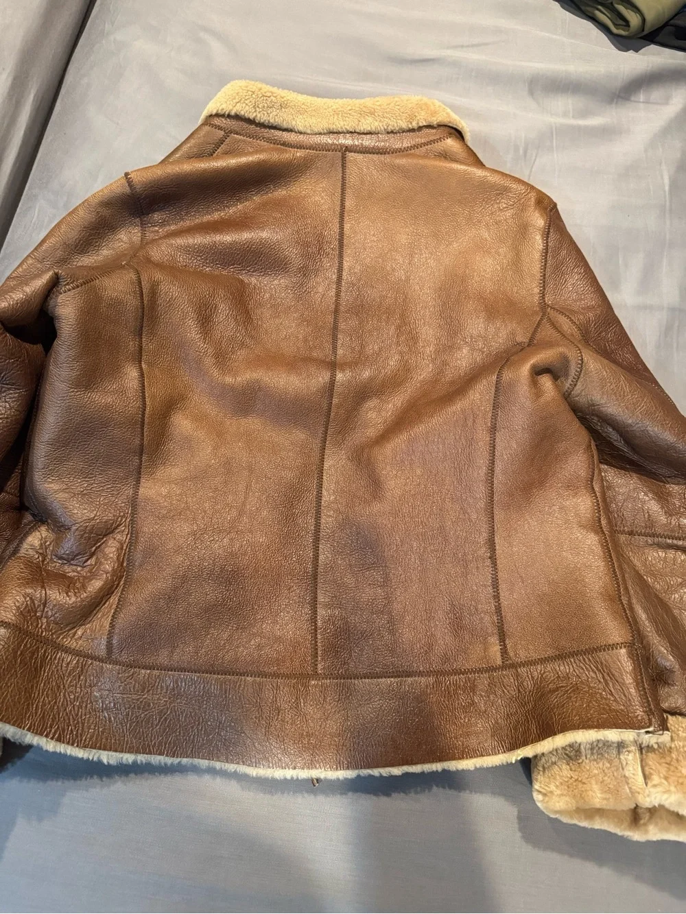 Banana Republic’s leather jacket